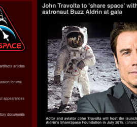 ShareSpace with John Travolta and Buzz Alrdin