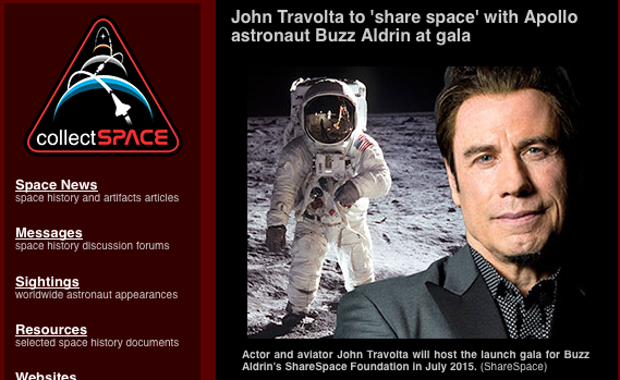 ShareSpace with John Travolta and Buzz Alrdin