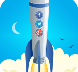 social media rocket