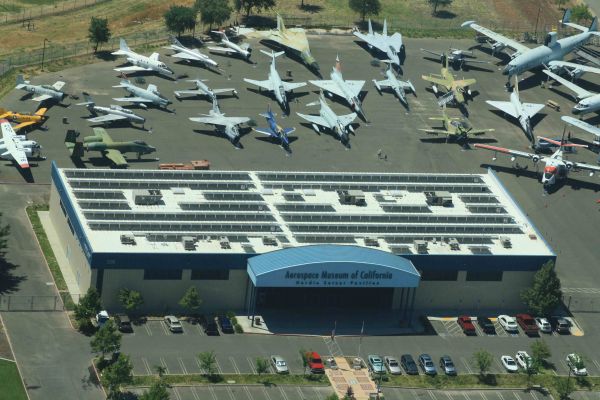 Aerospace Museum of CA aerial