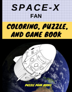 SpaceX Puzzle book for kids